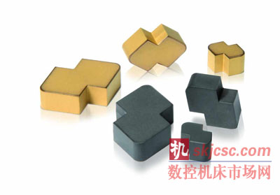 肯納金屬公司生產的Beyond Shield™ PCBN刀片有多種尺寸規格，有涂層和未涂層材刀片