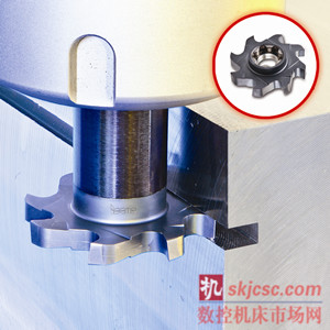 伊斯卡推出花鍵定位槽連接方式的全新T-型槽銑刀SD-SP15