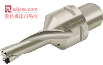 圖2：使用 Tiger•tec Silver® (銀虎) 高效切削材質，新鉆頭可達到極高的加工精度和更大的經濟性