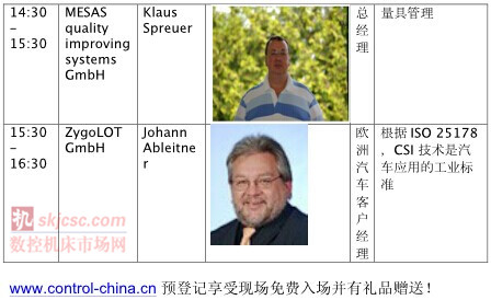 Control China2014現(xiàn)場(chǎng)會(huì)議——中德質(zhì)量論壇 Control China2014現(xiàn)場(chǎng)會(huì)議——中德質(zhì)量論壇
