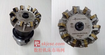 圖4.使用瓦爾特的F4033粗銑缸體下結合面 圖4.使用瓦爾特的F4033粗銑缸體下結合面