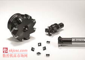 M4000：方肩銑刀 M4132、高進給銑刀 M4002 和倒角銑刀 M4574 裝備 SD..09T3.. 系列可轉位刀片