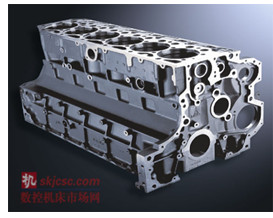 圖2.發動機缸體