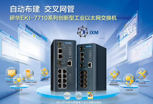 研華EKI-7710系列網(wǎng)管型工業(yè)以太網(wǎng)交換機